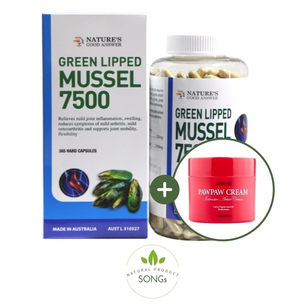 [호주직구]얼리버드 초록홍합 7500 365캡슐 + 사은품증정
