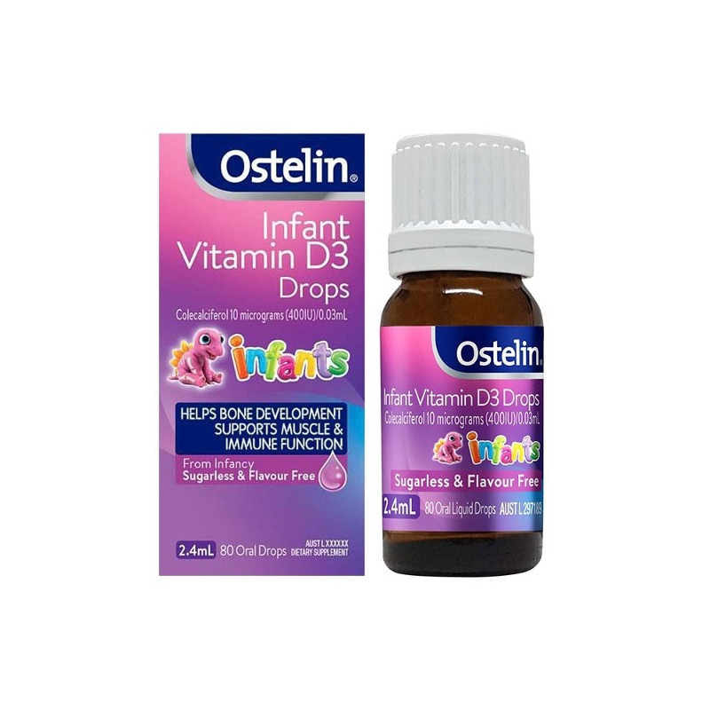 오스텔린 유아용 비타민 D3 드롭 2.4mL